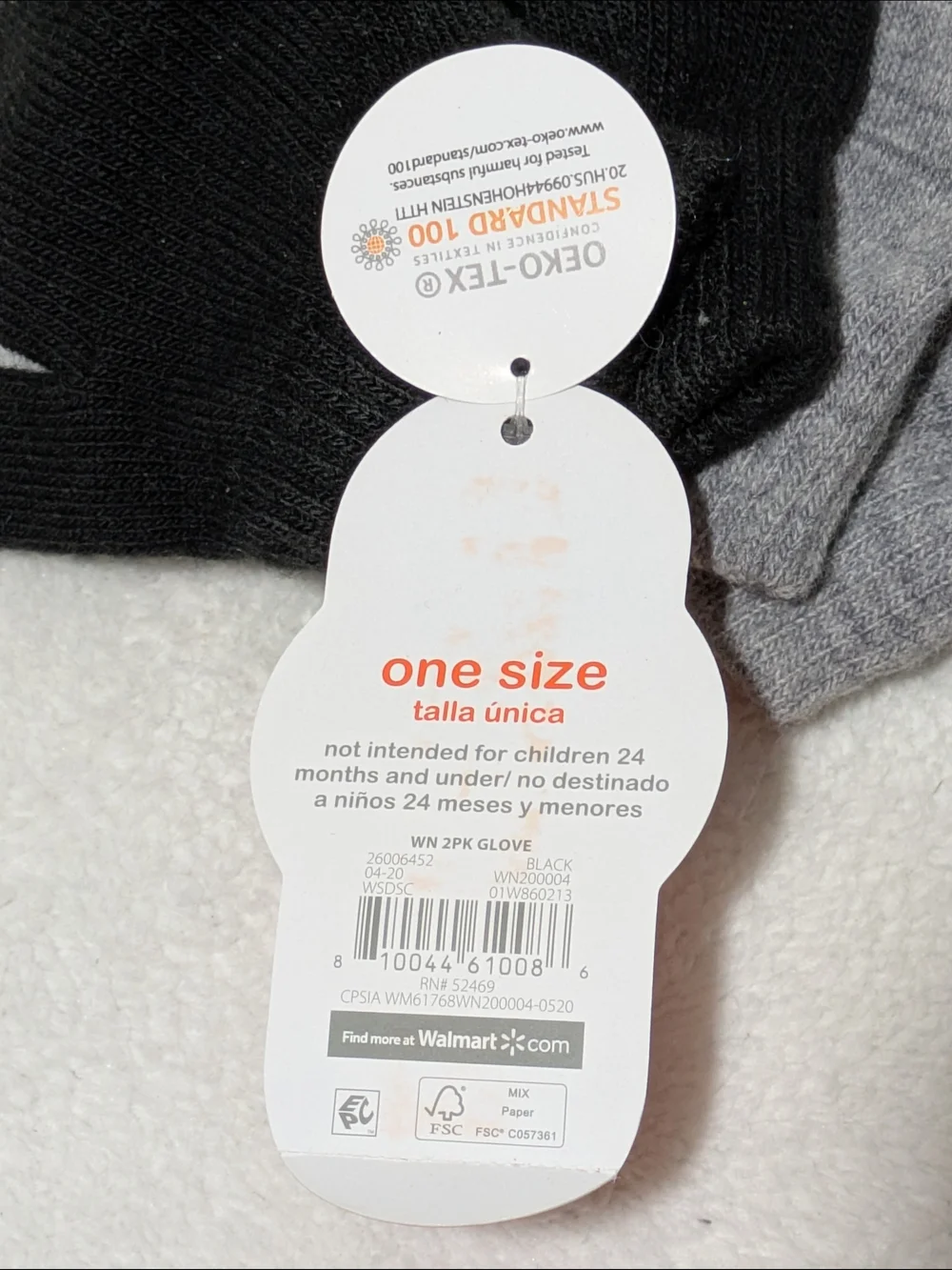 Wonder Nation Kids Magic Knit Gloves (2-Pack)